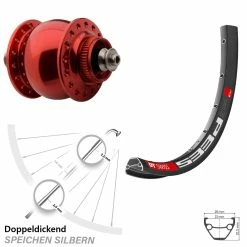 Dt-swiss Vorderrad 27,5 Zoll DT Swiss 533 D SON Delux