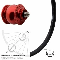 Vorderrad Mit Nabendynamo SON 28 Ryde Andra 40 Disc 27,5 Zoll Für Schnellspanner