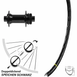 28 Zoll Vorderrad Formula CL-712 Mavic A 1022 Centerlock