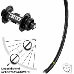 Mavic A 1022 Vorderrad 28 Zoll Mit DT Swiss 350 Nabe Centerlock
