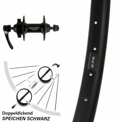 Ryde Rival 30 Vorderrad 29 Zoll Schnellspanner 6-loch Shimano HB-M756