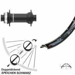 Rodi TRYP 35 Vorderrad 27,5 Zoll 15x110 Mm Shimano HB-MT410-Boost