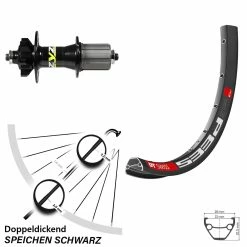 Dt-swiss 28-29 Zoll Hinterrad DT Swiss 533 D Mit Formula ZZYZX HR DC-38 Nabe 6-loch