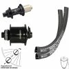 Dt-swiss DT Swiss RR 521 Laufradsatz 28 Zoll Steckachse KX-G 11-fach Dynamo Shimano DH-UR705-3D