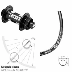 Dt-swiss 350 DT Swiss G 540 Vorderrad 28-29 Zoll Centerlock