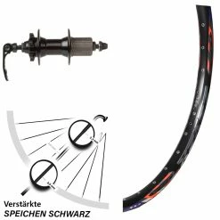 Hinterrad 26 Zoll DRC ZZYZX Disc 28-559 Novatec 6-Loch 8-11-fach