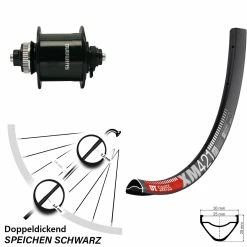 Dt-swiss Vorderrad 27,5 Zoll DT Swiss XM 421 DB Centerlock Shimano DH-UR700-3D