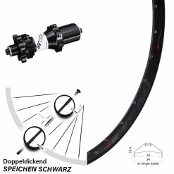 27,5 Zoll Rodi Ready 30 Hinterrad DT Swiss X1900 Disc 6-Loch 5/135 Mm Straightpull