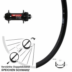 Ryde Andra 40 Disc Vorderrad 27,5 Zoll Mit DT Swiss 370 Centerlock Nabe