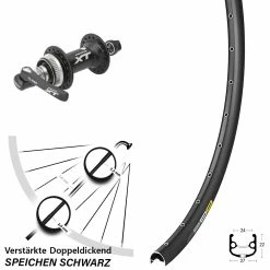 Shimano XT Mavic XM 824 Laufrad 27,5 Zoll Centerlock