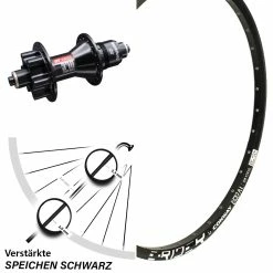 Mach1 26 Zoll Laufrad DT Swiss 370 Sram XD Mach 1 Magma 135 Mm