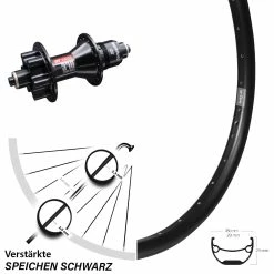 26 Zoll Hinterrad Ryde Andra 29 DT Swiss 370 Sram XD Nabe