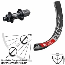 Dt-swiss KX-GS Centerlock DT Swiss EX 471 Hinterrad 29 Zoll