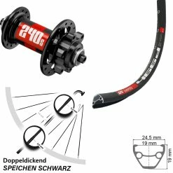 Dt-swiss 27,5 Zoll Laufrad DT Swiss 240S-466 6-Loch Für Schnellspanner