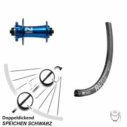 Dt-swiss Novatec D791SB Blau DT Swiss R 470 DB Laufrad 28 Zoll 6-Loch