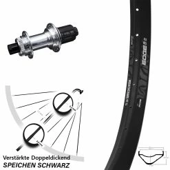 KX-GS 12x142 Mm Centerlock Ryde Edge M35 Hinterrad 27,5 Zoll