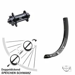 Dt-swiss KX-M Nabe 5x100 Mm DT Swiss E 532 Vorderrad 29 Zoll Für 6-Loch