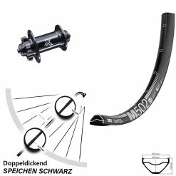 Dt-swiss 29 Zoll Vorderrad Enduro KX-M Nabe 5x100 Mm DT Swiss M 502 Für Schnellspanner