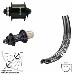 Dt-swiss Gravel Laufradsatz Dynamo Shimano DH-UR700 Centerlock KX-G 11-fach
