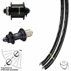 Laufradsatz Mavic A 1022 Dynamo Shimano DH-UR700 Centerlock KX-G 11-fach Schnellspanner