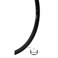 Felge Ryde Andra 40 Disc 28 Zoll