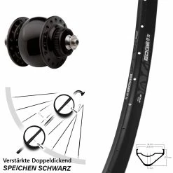 SON 28 Vorderrad 29 Zoll Ryde Centerlock Edge M30 OS Nabendynamo