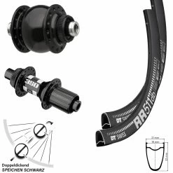 Dt-swiss 28 Zoll Laufrad-Satz DT Swiss 511-350 Mit SON Delux Dynamo Centerlock Für 12 Mm Steckachse