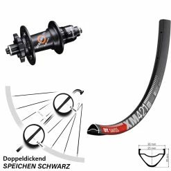 Dt-swiss 27,5 Zoll Laufrad 350 Sram XD DT Swiss XM 421