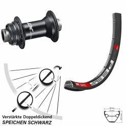 Dt-swiss DT Swiss 533 D Vorderrad 27,5 Zoll Shimano XT HB-M8110 15x100