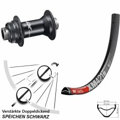 Dt-swiss 27,5 Zoll Vorderrad DT Swiss XM 421 Shimano XT HB-M8110