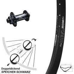 KX-Boost 15x110 Mm Ryde Edge M35 Breites Offset Vorderrad 27,5+ Zoll Für Steckachse