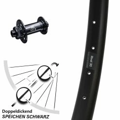 29 Zoll Vorderrad KX-Boost 15x110 Mm Ryde Rival 30 Disc Centerlock