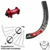 Dt-swiss 27,5 Zoll Vorderrad KX-M Nabe Rot-eloxiert 5x100 Mm DT Swiss EX 471 MTB Enduro
