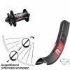 Dt-swiss FR 541 DT Swiss 350 SL Vorderrad 27,5 Zoll Schnellspanner 6-Loch