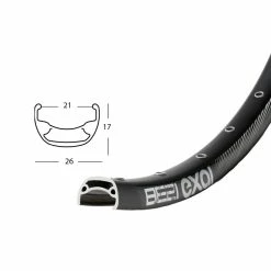 Felge 28/29 Zoll Exal BE21 Disc