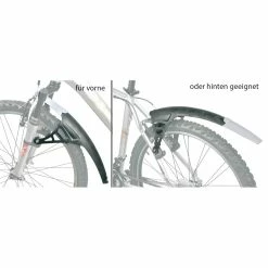 Zefal Steckradschützer No-Mud Kunststoff 65 Mm Schwarz