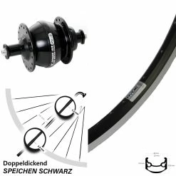 Ryde Andra 35 Vorderrad Mit Shutter Precision PV8 Nabendynamo