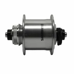 Shimano Nabendynamo DH-UR700-3D Silbern Disc Centerlock Hohlachse