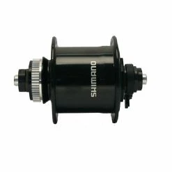 Shimano Nabendynamo DH-UR700-3D Schwarz Disc Centerlock Hohlachse